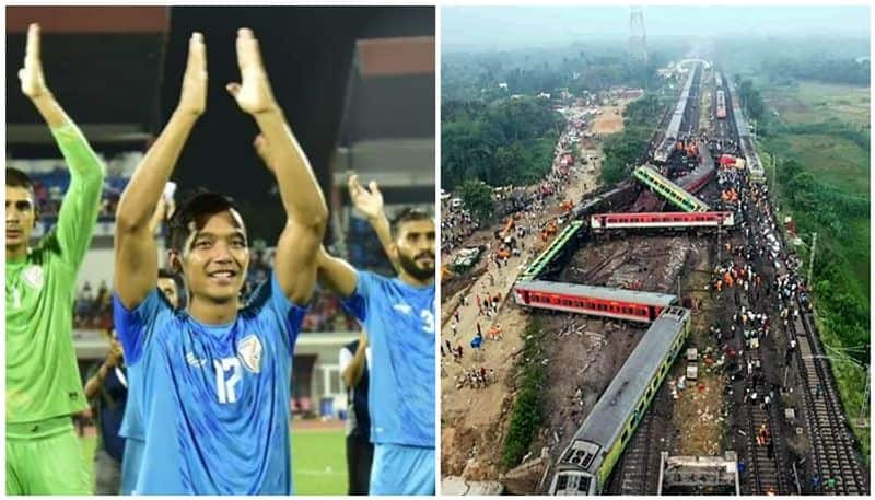 Intercontinental Cup Winner Indian football team donates Rs 20 lakh to families of Balasore train accident victims san