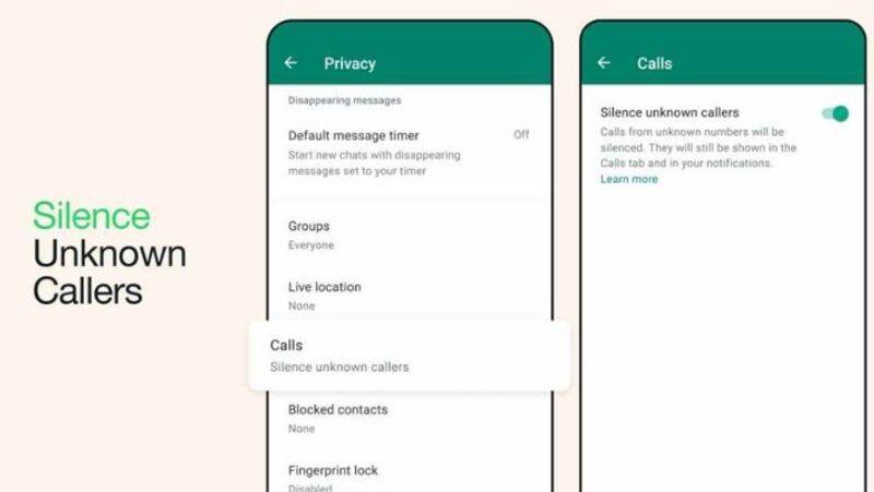 WhatsApp new feature lets you silence incoming calls from unknown callers