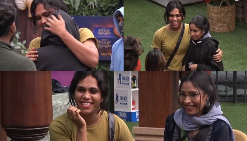 nadhira sister come in bigg boss malayalam season 5 nrn