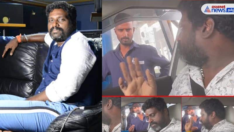 Diesel movie director shanmugam Muthusamy argue with Toll gate staff video viral