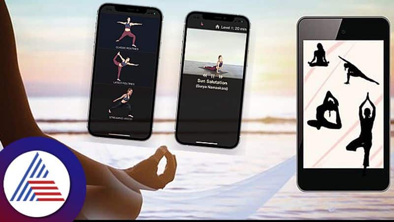 5 mobile apps are best for yoga do asanas at home with their help you will always be fit and  fine rao