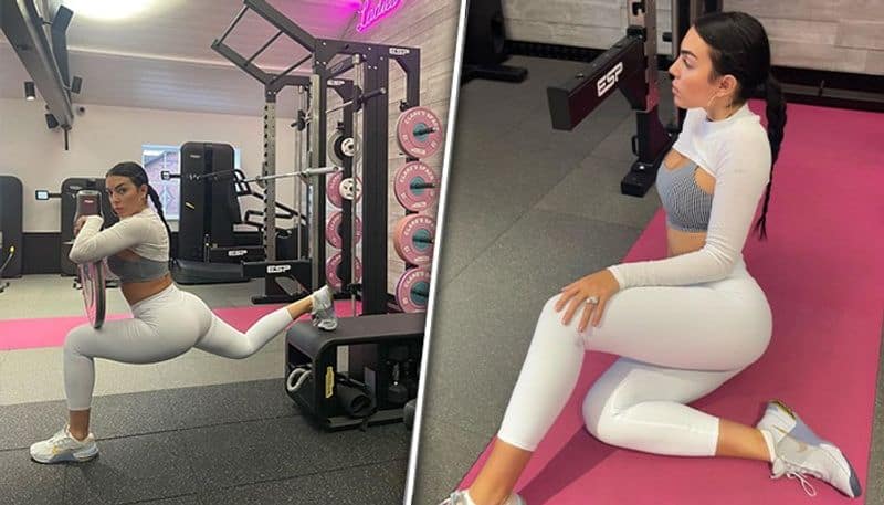 Yoga Day 2023: 7 times Cristiano Ronaldo's girlfriend Georgina Rodriguez dazzled in sexy yoga outfits osf