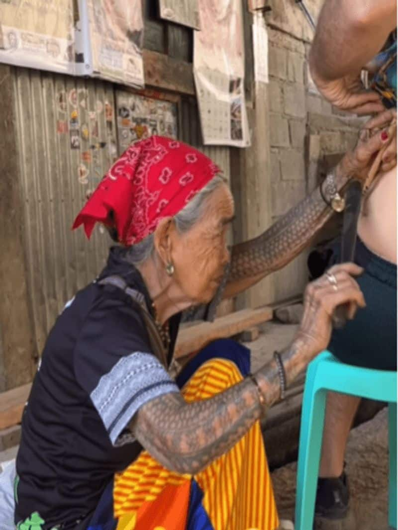 Do you know Vogue fashion oldest model The centenarian 106 year old tattoo artist c from Philippine akb 