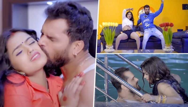 Mahima Singh SEXY video: Bhojpuri actress, Khesari Lal Yadav's BOLD song 'Naam Ke Bhatar' goes viral-WATCH  RBA