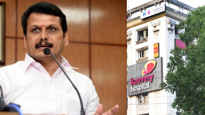 Minister Senthil Balaji health Update