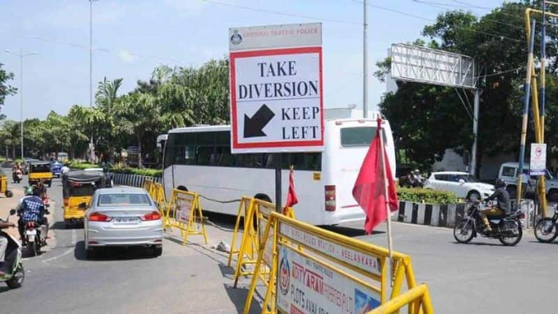 Traffic change in Madurai on the occasion of Chief Minister Stalin's visit