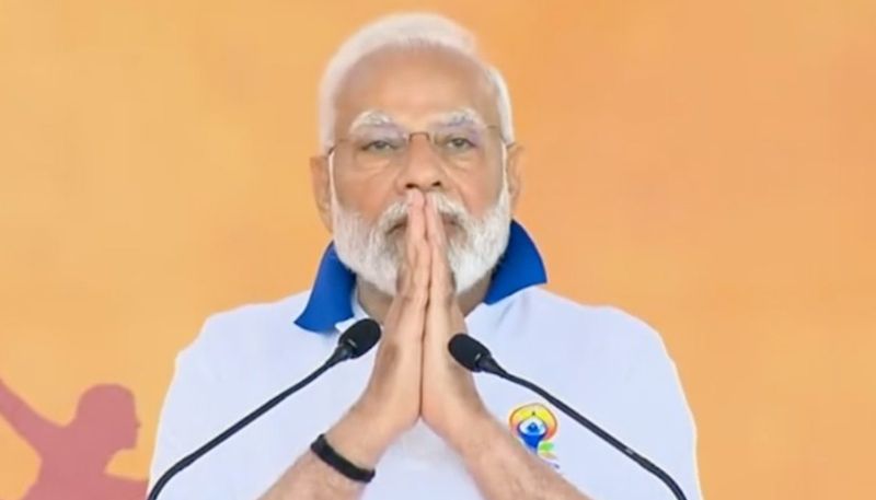 PM Modi on Yoga Day 2023 highlights: Celebrations begin ahead of special Yoga session led by PM Modi AJR