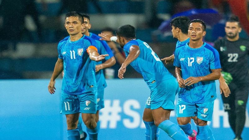 SAFF Cup 2023 Indian Football Team take on Kuwait in Bengaluru kvn