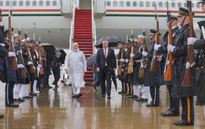 PM Modi arrives in Washington DC, to attend state dinner hosted by President Joe Biden AJR