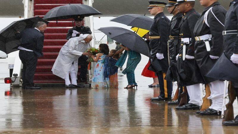 PM Modi Reached Washington DC received a Vibrant welcom