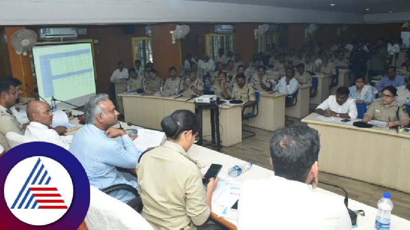 ITBT Minister Priyank Kharge held a meeting to control illegal sand mining and rowdyism activities at kalaburagi rav