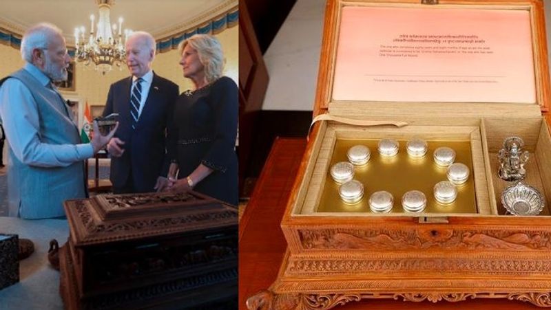 Prime Minister gifted Karnatakas Sandalwood to America president joe Biden akb