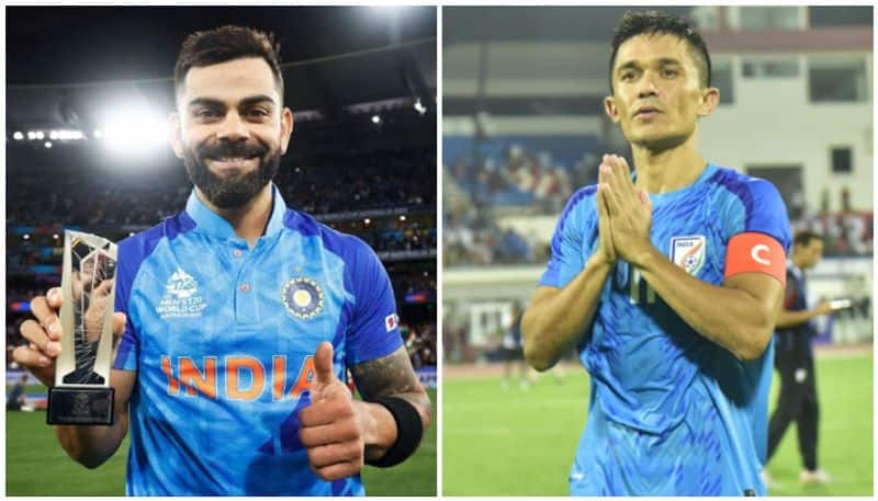 SAFF Cup Sunil Chhetri is the Virat Kohli of Indian Football Memes Flood Internet After India beat Pakistan kvn