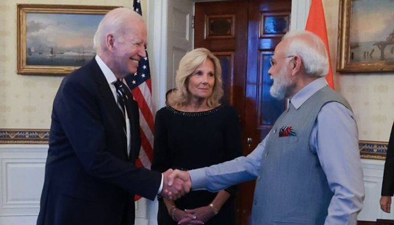 Had a great conversation PM Modi thanks Joe Biden First Lady Jill Biden for hosting him at White House gcw