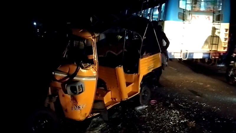 5 persons highly injured road accident in pudukkottai district