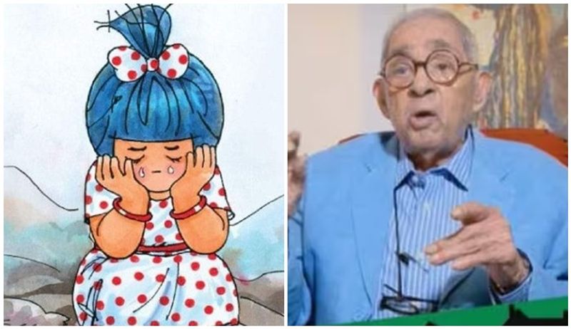 Amul girl creator Sylvester daCunha dies Tributes pour san