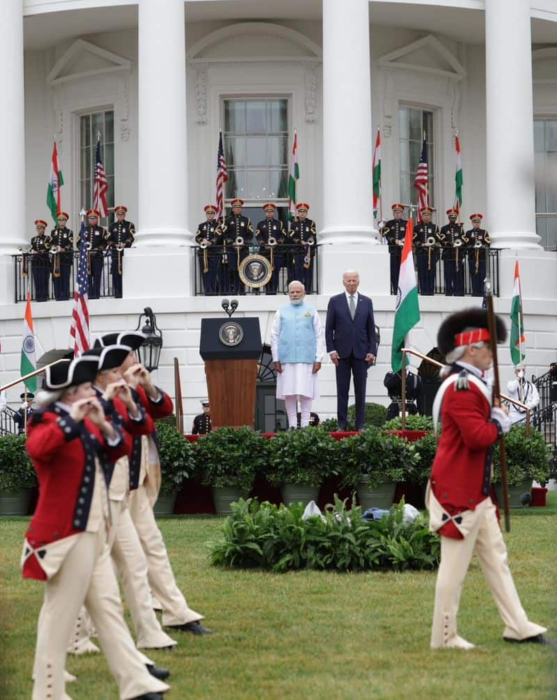 "India, US Committed To Work Together For World Peace": PM At White House