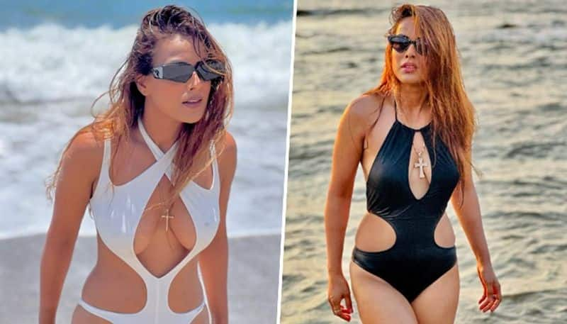 Nia Sharma SUPER-SEXY photos: TV star enjoys her beach vacay in Malibu; dons BOLD cut-out monokini RBA