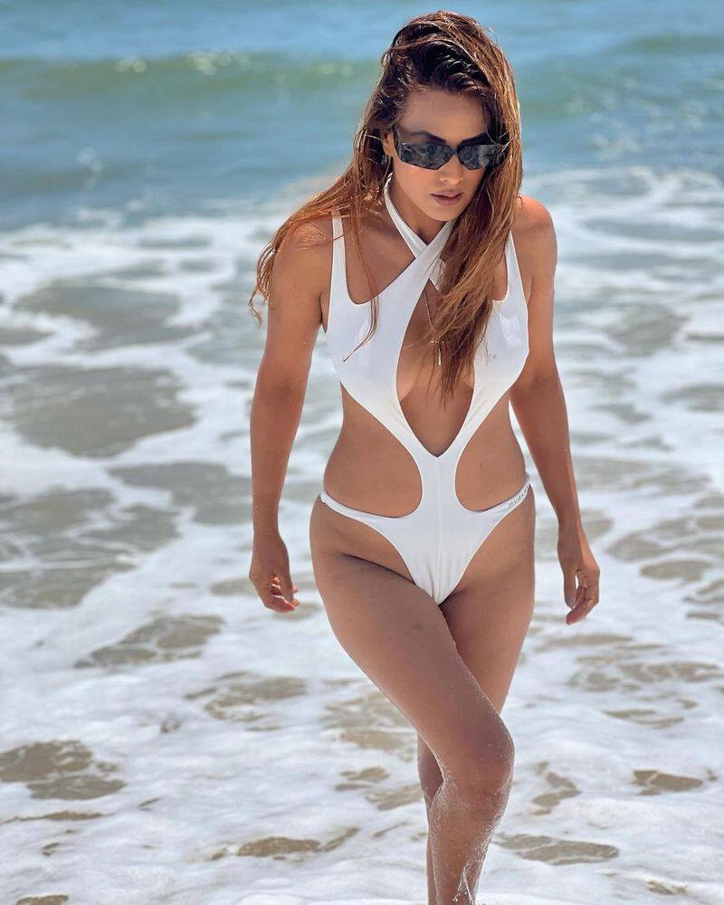 nia sharma shares white monokini photos from california sgk