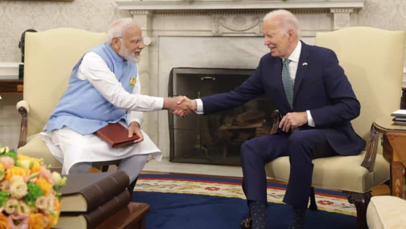 PM Modi's US Visit: PM Modi holds Hi-Tech Handshake event with top CEOs in Washington | Watch