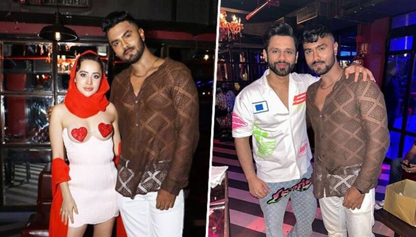 From Uorfi Javed to Rahul Vaidya to Siddharth Nigam, celebrities rock at Sanjit Asgaonkar’s birthday bash
