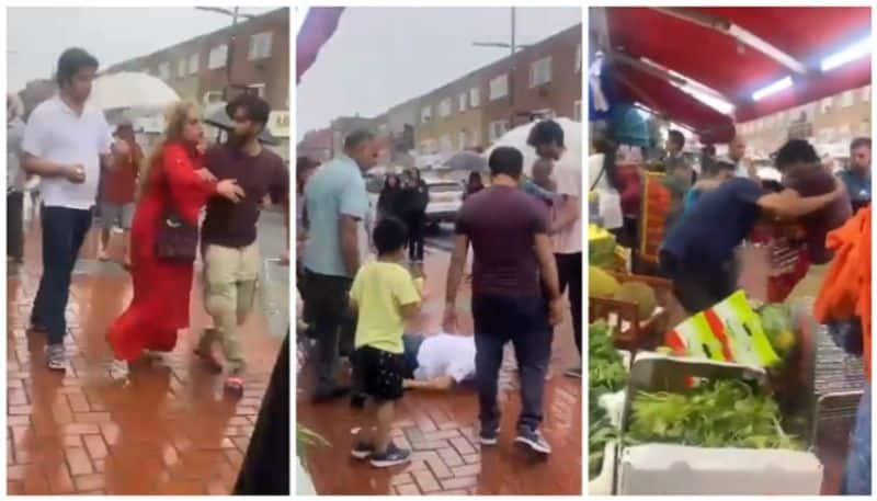 Video of Pakistanis crowding the streets of London for mangoes goes viral BKG 