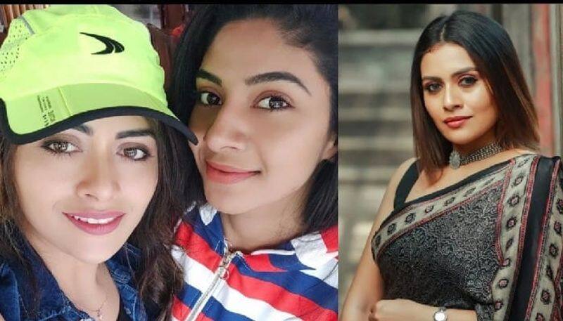 bigg boss contestant reneesha get wishes from screen sister dhanya mery varghese vvk