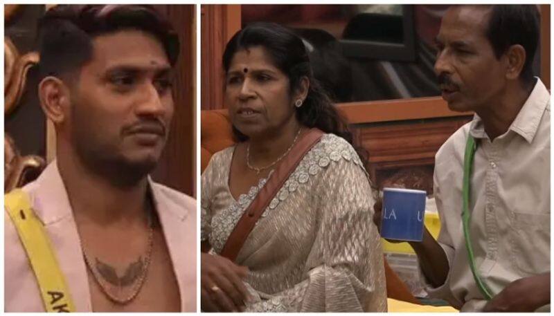 Bigg Boss Malayalam season 5 Midhun mother prized akhil marar as good gamer in bigg boss vvk