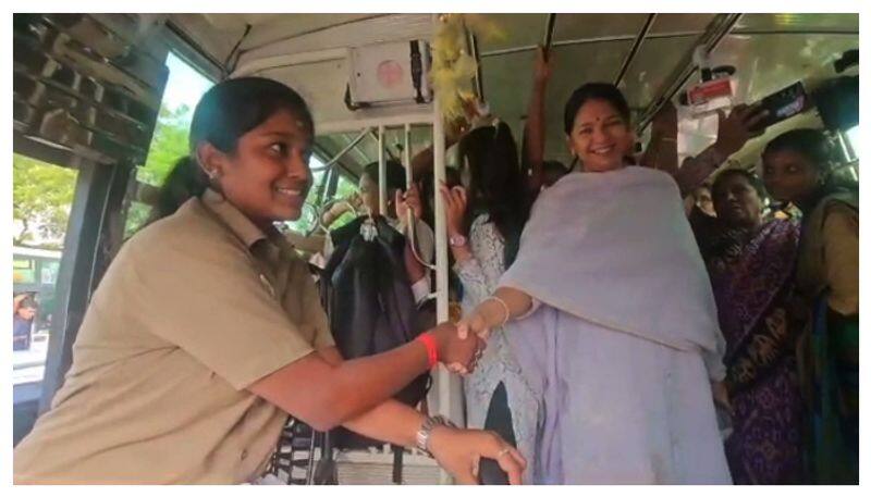 kamal haasan gifts car to woman bus driver who quit job after kanimozhi s ride ash