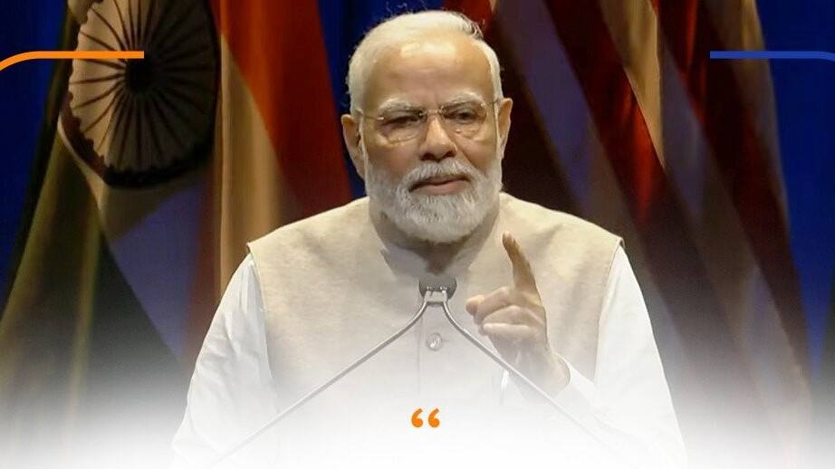 pm modi adress