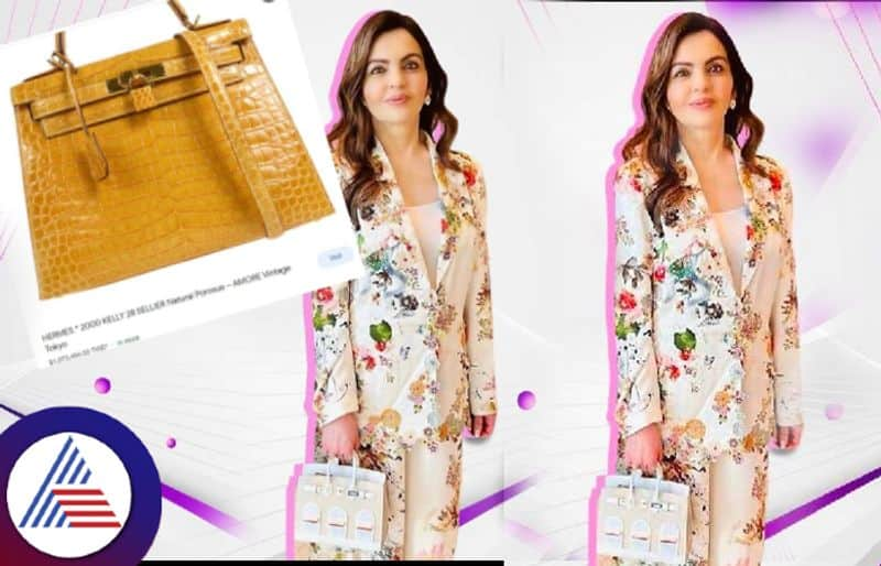 Nita Ambani Carried A Hermes Faubourg Birkin Bag Worth Rs. 3.2 Crores Vin