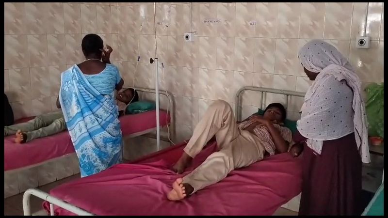 18 students hospitalised who ate a food at government school in coimbatore