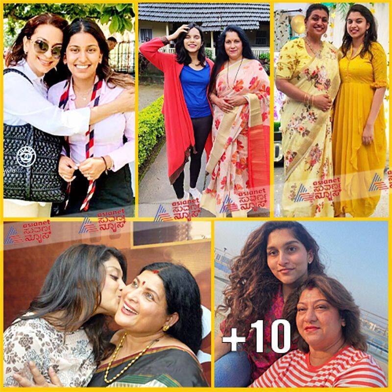 photos of radhika pandit juhi chawla shruit pramila joshai with daughters aira