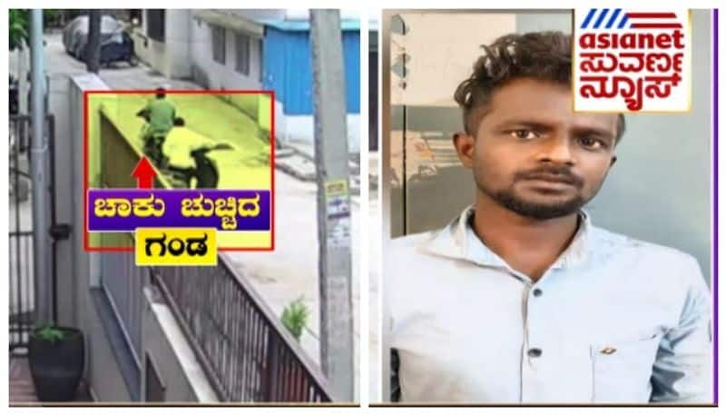 Husband stabbed wife at bengaluru nbn