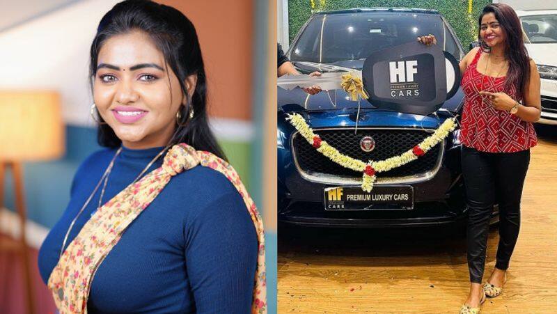 Shalu Shamu buys rupees 1 crore worth jaguar car for Low price