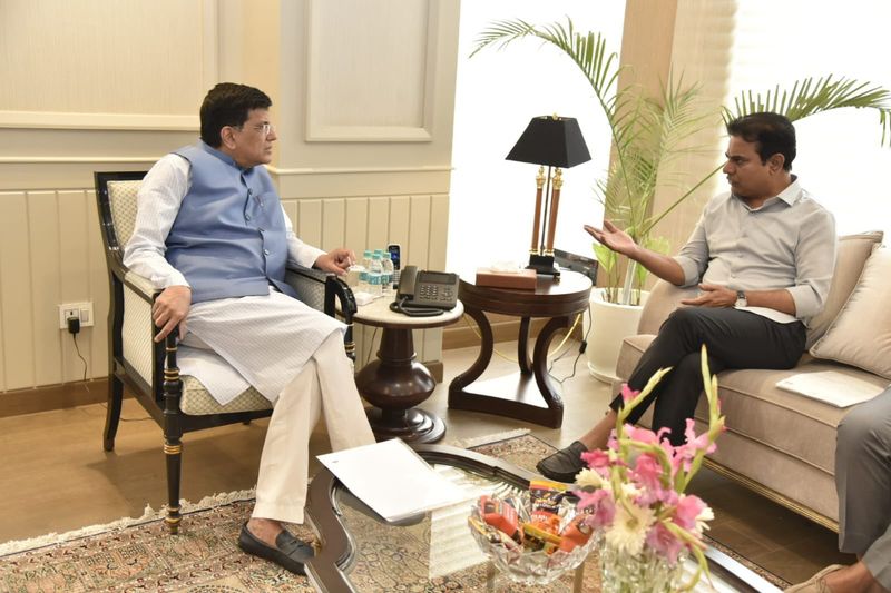 Increase telangana para boiled rice quota : Minister KTR urges Centre RMA