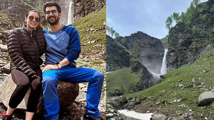 karan deol and drisha acharya honeymoon