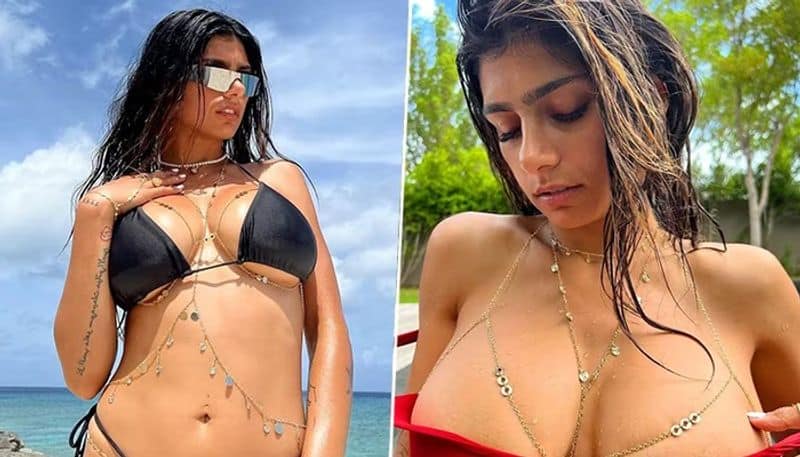 Ex porn star Mia Khalifa gives matrimony advice, says "marriage is simply 'paperwork' and 'not a sanctimonious thing'" RBA