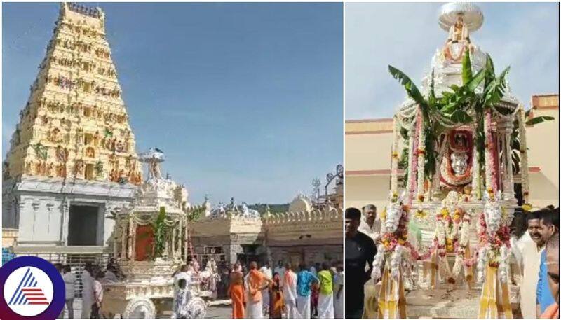 Silver Chariot Service Begins at Madappa Temple on Male Mahadeshwara Hill sat