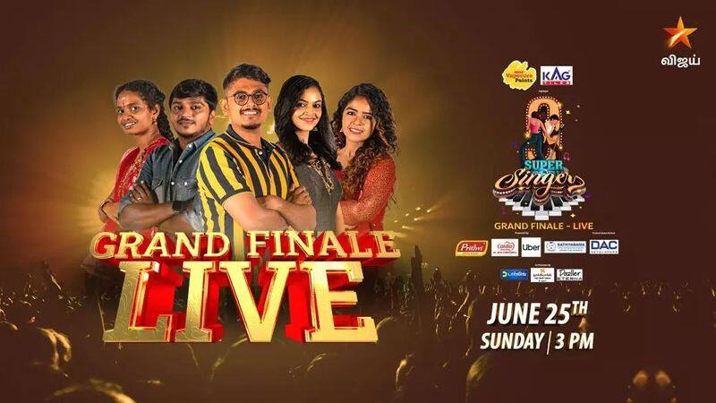 Aruna win the title of Vijay TV Super Singer Season 9 