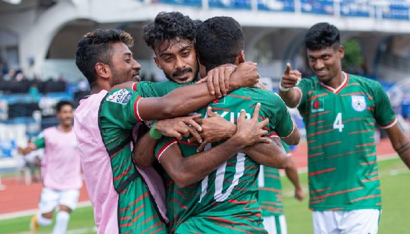 Bangladesh beats Maldives register its first win in SAFF Championship 2023 kvn