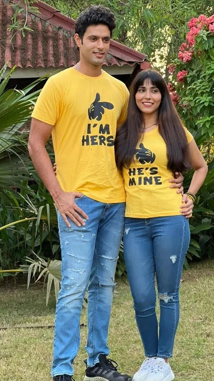 all rounder shivam dube wife anjum khan post goes viral roo