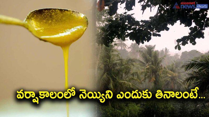 benefits of ghee in rainy season-make it a part of your diet