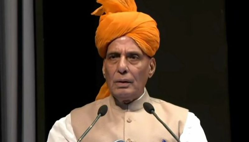 INDIA bloc members should apologise for insult to Sanatana Dharma: Rajnath Singh sgb