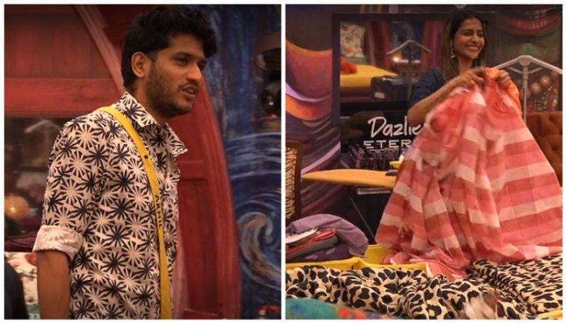 bigg boss malayalam season 5 sobha strange request to akhil marar gone viral vvk