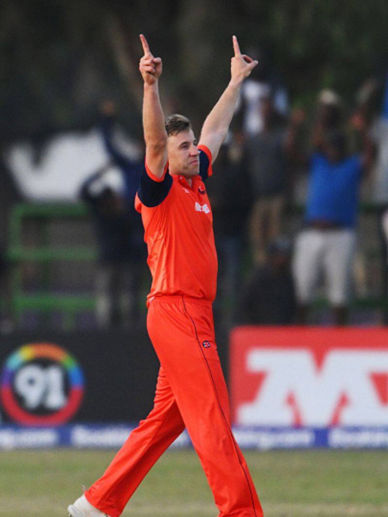 How Logan van Beek gave thriller win to Netherlands against West Indies in Super Over jje