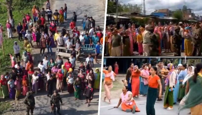 Manipur violence: Women activists deliberately blocking routes, interfering in operations, claims Indian Army