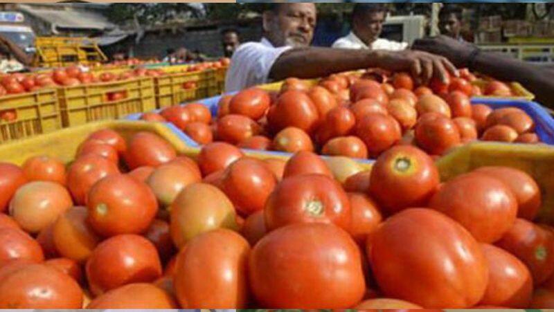 Tomato prices have skyrocketed in Chennai Koyambedu market KAK