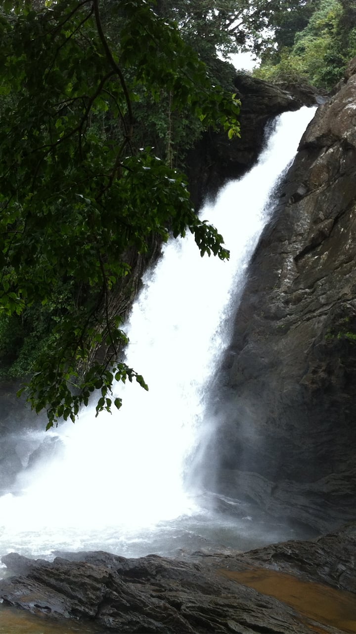 Viewing of Waterfalls in the Forest Restricted at Khanapur in Belagavi grg