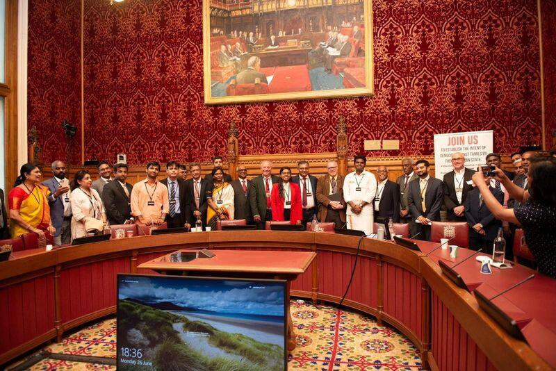 Annamalai highlights Sri Lankan Civil War issue in his Speech at the House of Lords in Britain Parliament